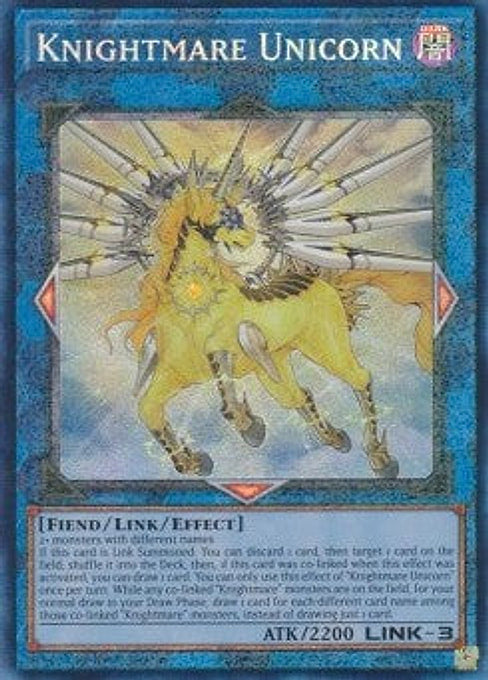 Knightmare Unicorn — 25th Anniversary Rarity Collection (RA01-043) Yu-Gi-Oh! card Main image