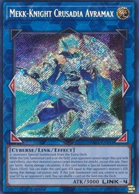 Mekk-Knight Crusadia Avramax — 25th Anniversary Rarity Collection (RA01-044) Yu-Gi-Oh! card Main image