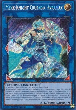 Mekk-Knight Crusadia Avramax (V.4 - Platinum Secret Rare) - 25th Anniversary Rarity Collection (Platinum Secret Rare) [RA01-044] Hauptbild