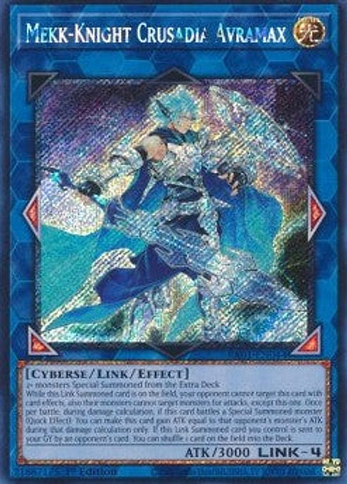 Mekk-Knight Crusadia Avramax — 25th Anniversary Rarity Collection (RA01-044) Yu-Gi-Oh! card Hoofdafbeelding