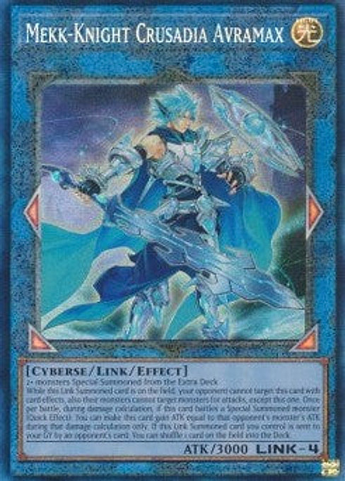 Mekk-Knight Crusadia Avramax — 25th Anniversary Rarity Collection (RA01-044) Yu-Gi-Oh! card Hoofdafbeelding