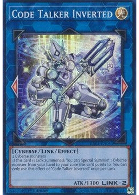 Code Talker Inverted — 25th Anniversary Rarity Collection (RA01-045) Yu-Gi-Oh! card Image principale du produit