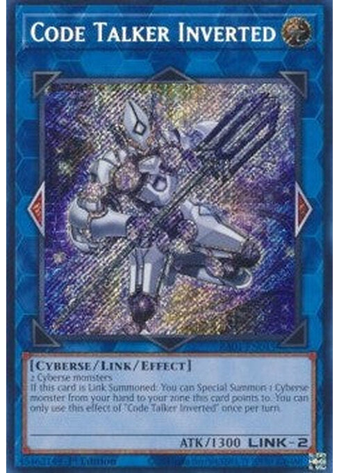 Code Talker Inverted — 25th Anniversary Rarity Collection (RA01-045) Yu-Gi-Oh! card Image principale du produit