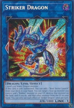 Striker Dragon (V.3 - Secret Rare) - 25th Anniversary Rarity Collection (Secret Rare) [RA01-046] Hover Image