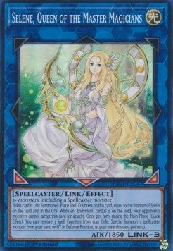 Selene, Queen of the Master Magicians (V.1 - Super Rare) - 25th Anniversary Rarity Collection (Super Rare) [RA01-047] Main image