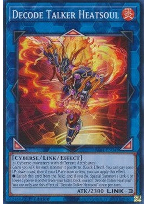 Decode Talker Heatsoul — 25th Anniversary Rarity Collection (RA01-048) Yu-Gi-Oh! card Image principale du produit