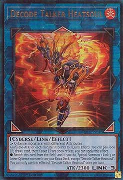 Decode Talker Heatsoul (V.7 - Ultimate Rare) - 25th Anniversary Rarity Collection (Ultimate Rare) [RA01-048] Hover Image