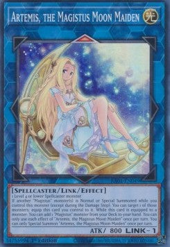 Artemis, the Magistus Moon Maiden (V.1 - Super Rare) - 25th Anniversary Rarity Collection (Super Rare) [RA01-049] Image principale du produit