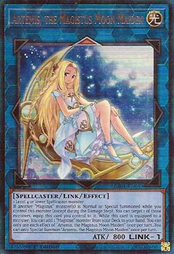 Artemis, the Magistus Moon Maiden (V.7 - Ultimate Rare) - 25th Anniversary Rarity Collection (Ultimate Rare) [RA01-049] Image principale du produit