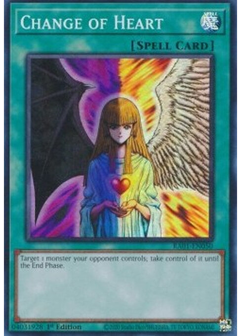 Change of Heart — 25th Anniversary Rarity Collection (RA01-050) Yu-Gi-Oh! card Imagen principal del producto