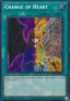 Change of Heart (V.3 - Secret Rare) - 25th Anniversary Rarity Collection (Secret Rare) [RA01-050]