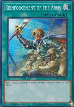 Reinforcement of the Army (V.1 - Super Rare) - 25th Anniversary Rarity Collection (Super Rare) [RA01-051] Hoofdafbeelding