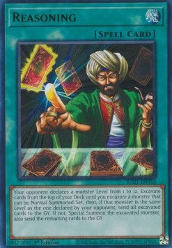Reasoning (V.2 - Ultra Rare) - 25th Anniversary Rarity Collection (Ultra Rare) [RA01-052] Main image