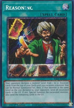 Reasoning (V.4 - Platinum Secret Rare) - 25th Anniversary Rarity Collection (Platinum Secret Rare) [RA01-052] Hauptbild