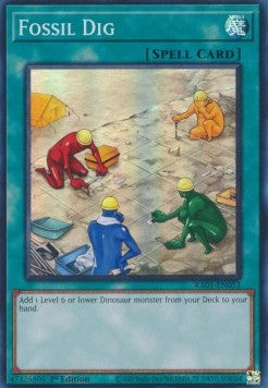 Fossil Dig (V.1 - Super Rare) - 25th Anniversary Rarity Collection (Super Rare) [RA01-053] Imagen principal del producto