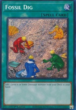 Fossil Dig (V.3 - Secret Rare) - 25th Anniversary Rarity Collection (Secret Rare) [RA01-053] Hoofdafbeelding