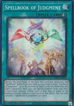 Spellbook of Judgment (V.1 - Super Rare) - 25th Anniversary Rarity Collection (Super Rare) [RA01-054] Imagen principal del producto