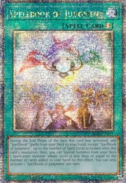 Spellbook of Judgment (V.5 - Quarter Century Secret Rare) - 25th Anniversary Rarity Collection (Quarter Century Secret Rare) [RA01-054] Hoofdafbeelding