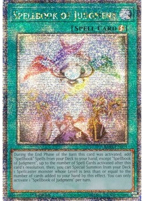 Spellbook of Judgment — 25th Anniversary Rarity Collection (RA01-054) Yu-Gi-Oh! card Image principale du produit