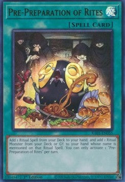Pre-Preparation of Rites (V.2 - Ultra Rare) - 25th Anniversary Rarity Collection (Ultra Rare) [RA01-055] Hoofdafbeelding
