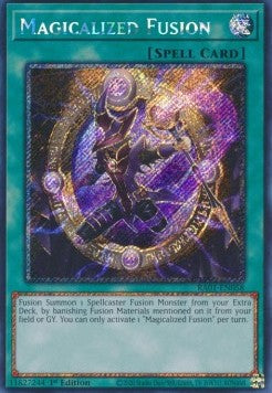 Magicalized Fusion (V.4 - Platinum Secret Rare) - 25th Anniversary Rarity Collection (Platinum Secret Rare) [RA01-058] Hover Image