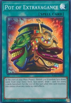 Pot of Extravagance (V.1 - Super Rare) - 25th Anniversary Rarity Collection (Super Rare) [RA01-059] Main image