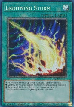 Lightning Storm (V.6 - Collectors Rare) - 25th Anniversary Rarity Collection (Collectors Rare) [RA01-061] Hoofdafbeelding
