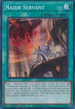 Nadir Servant (V.1 - Super Rare) - 25th Anniversary Rarity Collection (Super Rare) [RA01-062] Imagen principal del producto