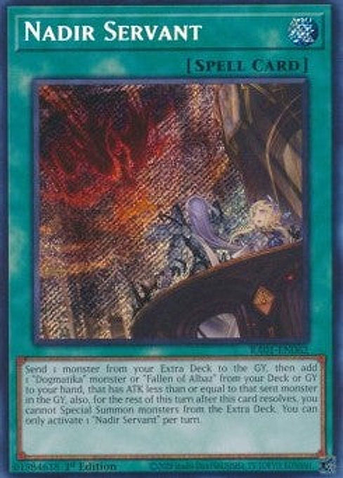 Nadir Servant — 25th Anniversary Rarity Collection (RA01-062) Yu-Gi-Oh! card Hoofdafbeelding