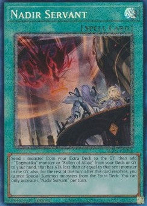 Nadir Servant — 25th Anniversary Rarity Collection (RA01-062) Yu-Gi-Oh! card Hoofdafbeelding