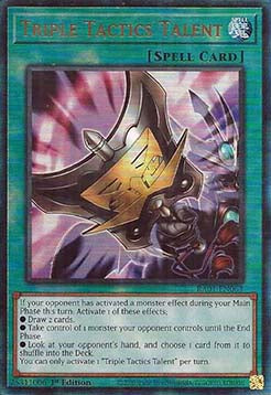 Triple Tactics Talent (V.7 - Ultimate Rare) - 25th Anniversary Rarity Collection (Ultimate Rare) [RA01-063] Main image