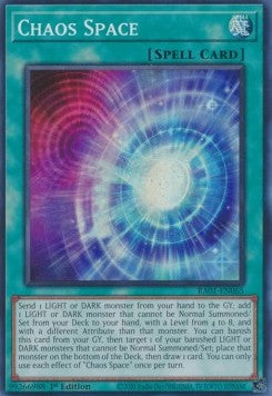 Chaos Space (V.1 - Super Rare) - 25th Anniversary Rarity Collection (Super Rare) [RA01-065] Hoofdafbeelding