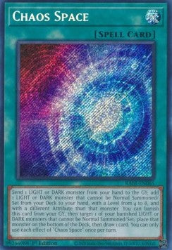 Chaos Space (V.3 - Secret Rare) - 25th Anniversary Rarity Collection (Secret Rare) [RA01-065] Main image