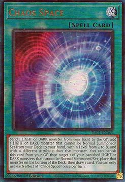 Chaos Space (V.7 - Ultimate Rare) - 25th Anniversary Rarity Collection (Ultimate Rare) [RA01-065] Hauptbild