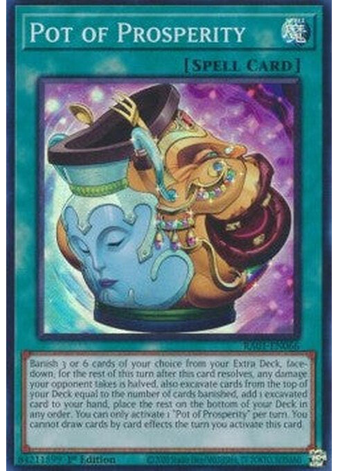 Pot of Prosperity — 25th Anniversary Rarity Collection (RA01-066) Yu-Gi-Oh! card Main image