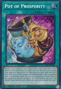 Pot of Prosperity (V.3 - Secret Rare) - 25th Anniversary Rarity Collection (Secret Rare) [RA01-066] Hover Image