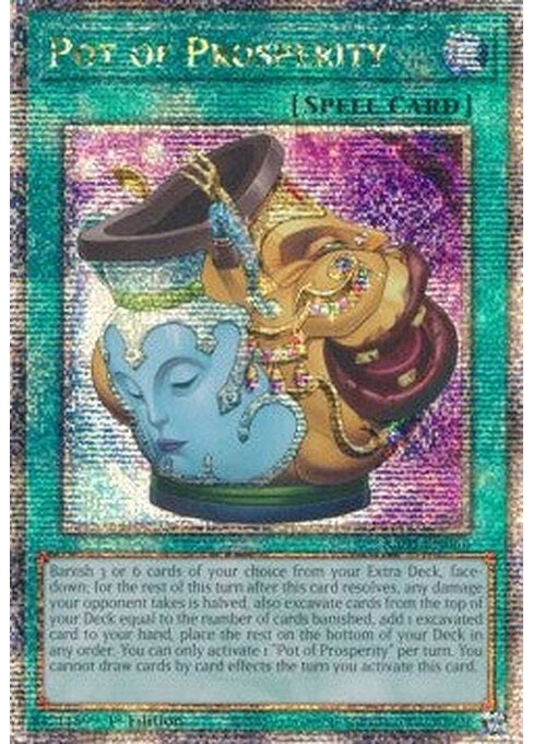 Pot of Prosperity — 25th Anniversary Rarity Collection (RA01-066) Yu-Gi-Oh! card Main image
