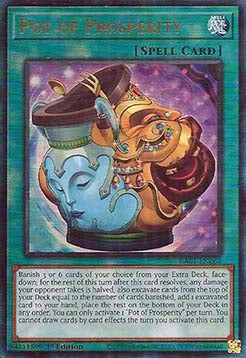 Pot of Prosperity (V.7 - Ultimate Rare) - 25th Anniversary Rarity Collection (Ultimate Rare) [RA01-066]