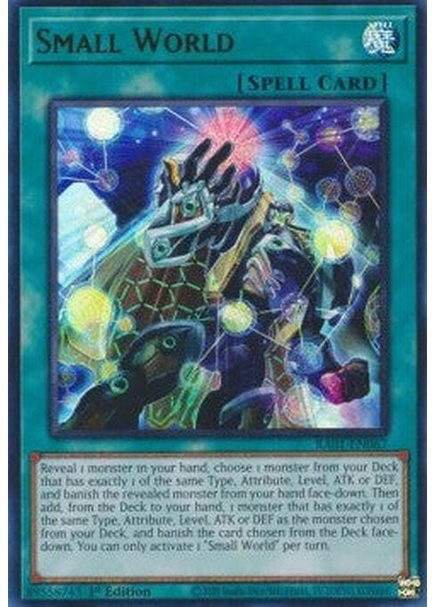 Small World — 25th Anniversary Rarity Collection (RA01-067) Yu-Gi-Oh! card Main image