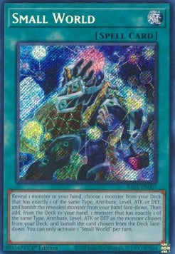 Small World (V.3 - Secret Rare) - 25th Anniversary Rarity Collection (Secret Rare) [RA01-067] Hauptbild