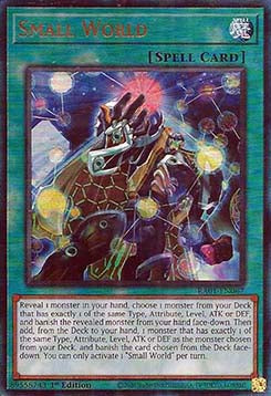 Small World (V.7 - Ultimate Rare) - 25th Anniversary Rarity Collection (Ultimate Rare) [RA01-067] Hoofdafbeelding