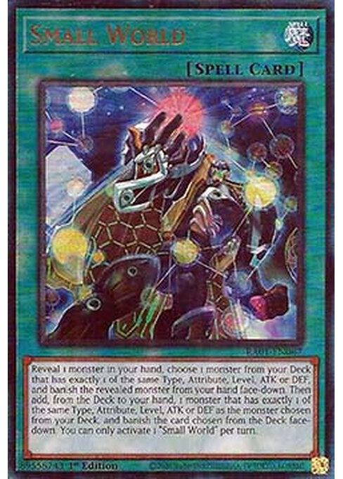 Small World — 25th Anniversary Rarity Collection (RA01-067) Yu-Gi-Oh! card Main image