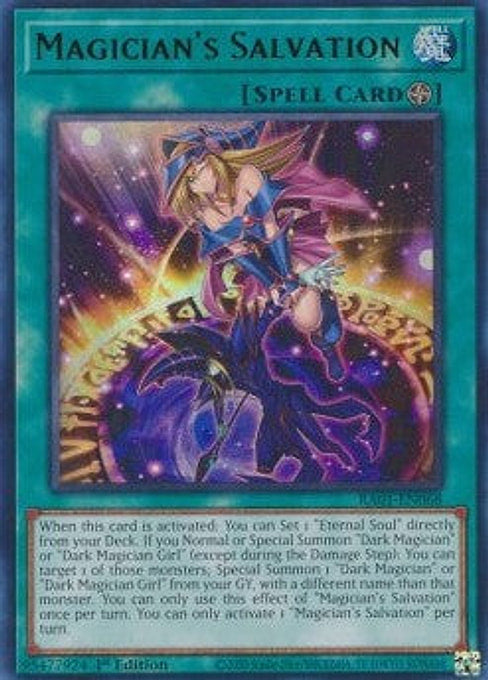 Magician's Salvation — 25th Anniversary Rarity Collection (RA01-068) Yu-Gi-Oh! card Main image