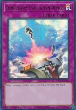 Compulsory Evacuation Device (V.2 - Ultra Rare) - 25th Anniversary Rarity Collection (Ultra Rare) [RA01-069] Immagine principale del prodotto