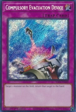 Compulsory Evacuation Device (V.3 - Secret Rare) - 25th Anniversary Rarity Collection (Secret Rare) [RA01-069] Hoofdafbeelding