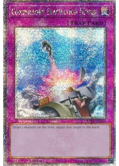 Compulsory Evacuation Device — 25th Anniversary Rarity Collection (RA01-069) Yu-Gi-Oh! card Image principale du produit