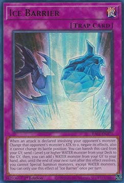Ice Barrier (V.2 - Ultra Rare) - 25th Anniversary Rarity Collection (Ultra Rare) [RA01-071] Imagen principal del producto