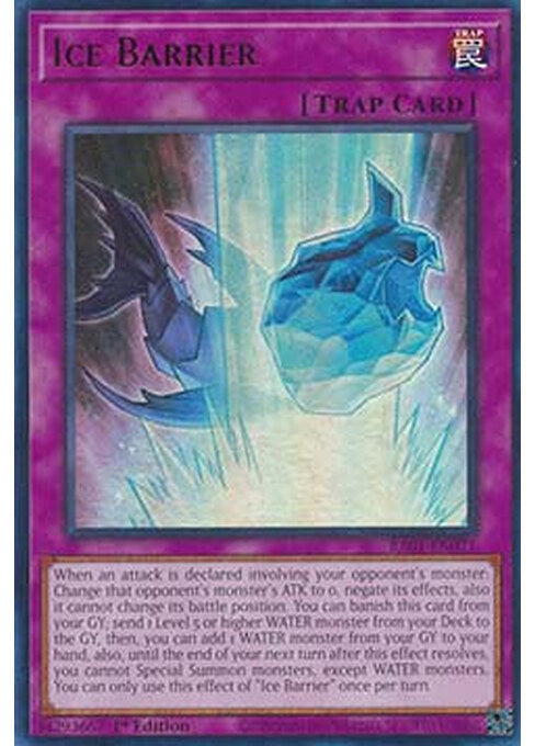 Ice Barrier — 25th Anniversary Rarity Collection (RA01-071) Yu-Gi-Oh! card Immagine principale del prodotto