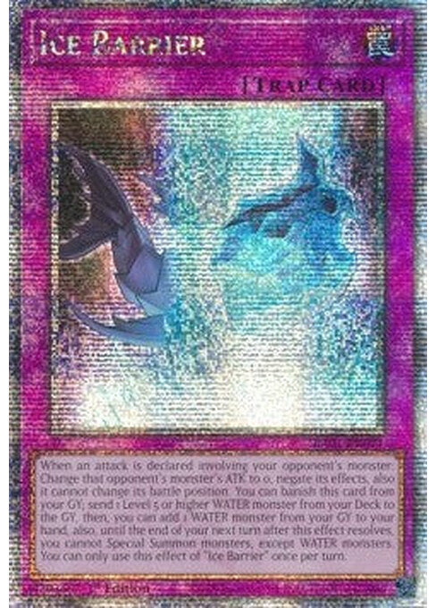 Ice Barrier — 25th Anniversary Rarity Collection (RA01-071) Yu-Gi-Oh! card Immagine principale del prodotto
