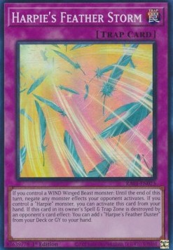 Harpie's Feather Storm (V.1 - Super Rare) - 25th Anniversary Rarity Collection (Super Rare) [RA01-073] Hauptbild